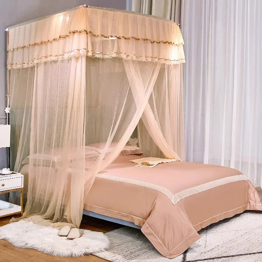 Queen Size Mosquito Net Stand Princess Mesh Foldable Mosquito Net Bed Protector Nail Proof Lightweight French Klamboe Room Decor
Queen Size Mosquito Net Stand Princess Mesh Foldable Mosquito Net Bed Protector Nail Proof Lightweight French Klamboe Room Decor