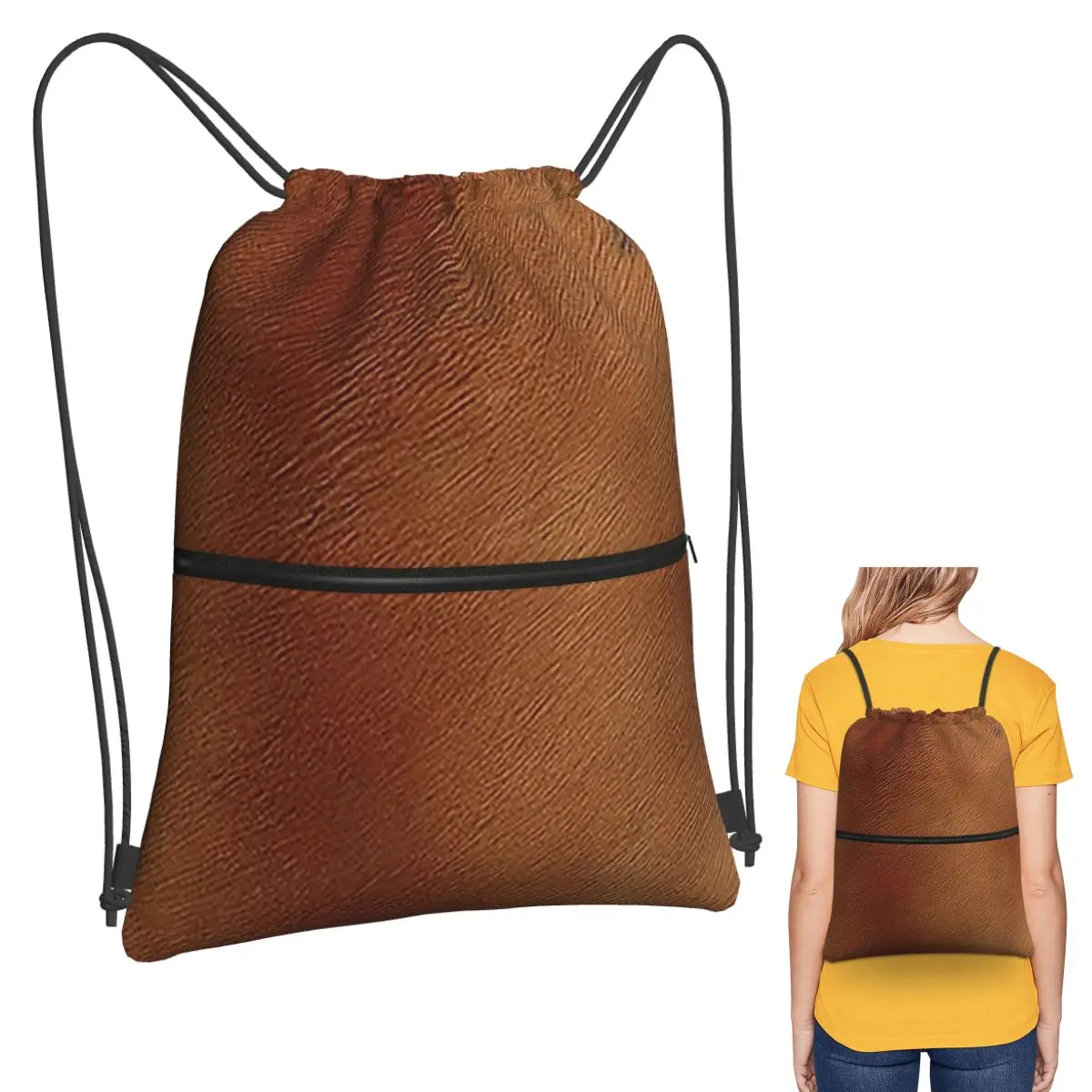 Brown Cowhide Cow Skin Print Backpacks Multi-function Drawstring Bags Sports Bag Book Bags for Travel School
Brown Cowhide Cow Skin Print Backpacks Multi-function Drawstring Bags Sports Bag Book Bags for Travel School