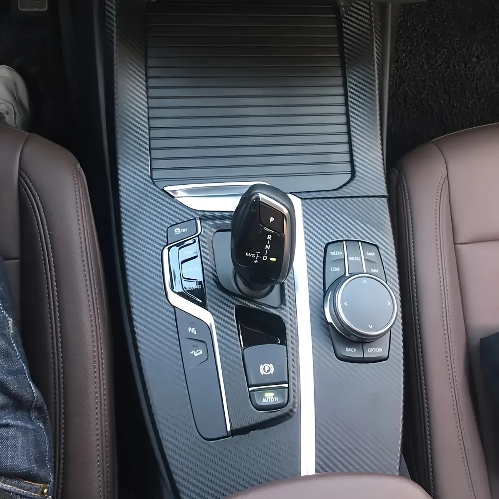 For BMW X3 X4 G01 G02 2018-2020 Car Gear Panel Sticker Gear Box Protective Film Carbon Fiber Black Car Interior Sticke
For BMW X3 X4 G01 G02 2018-2020 Car Gear Panel Sticker Gear Box Protective Film Carbon Fiber Black Car Interior Sticke