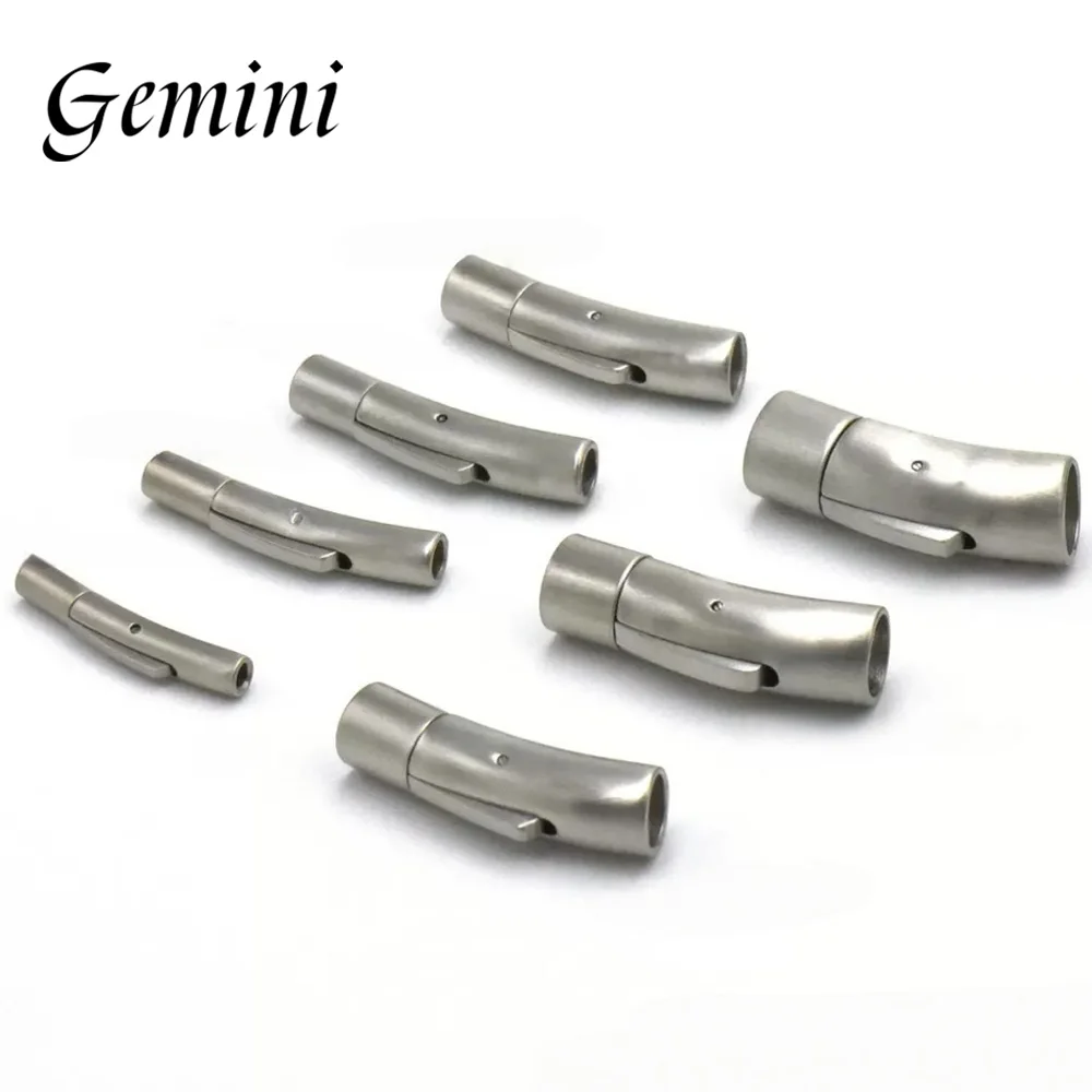 10Pcs Stainless Steel Bayonet Clasps 2/3/4/5/6/7/8mm PushLock Lace Buckle Leather Cord Clasp for DIY Jewelry Making Supplies
10Pcs Stainless Steel Bayonet Clasps 2/3/4/5/6/7/8mm PushLock Lace Buckle Leather Cord Clasp for DIY Jewelry Making Supplies
