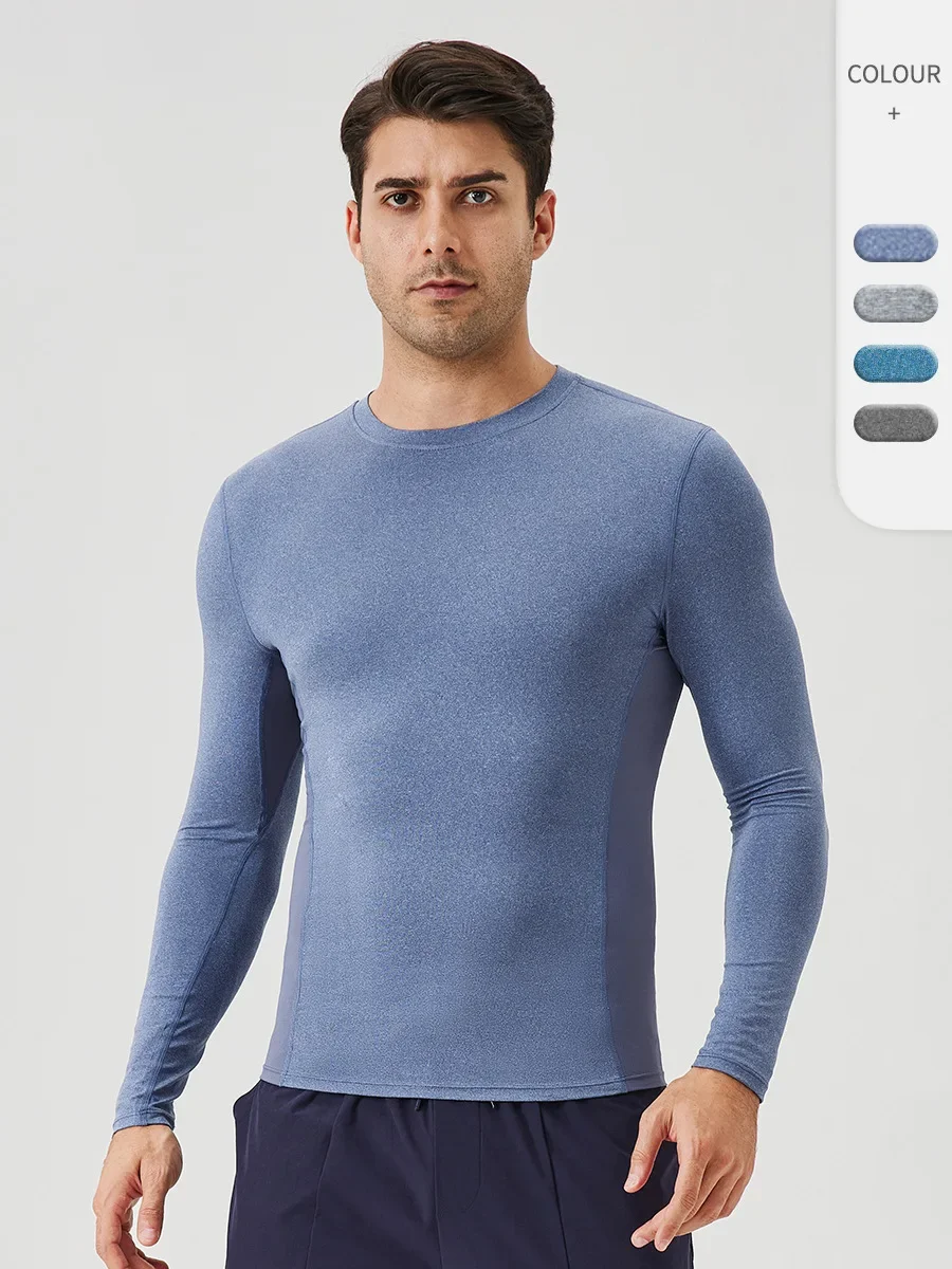 New men's autumn fitness long sleeve quick dry breathable running T-shirt outdoor high elastic tight sports jacket men t shirt
New men's autumn fitness long sleeve quick dry breathable running T-shirt outdoor high elastic tight sports jacket men t shirt