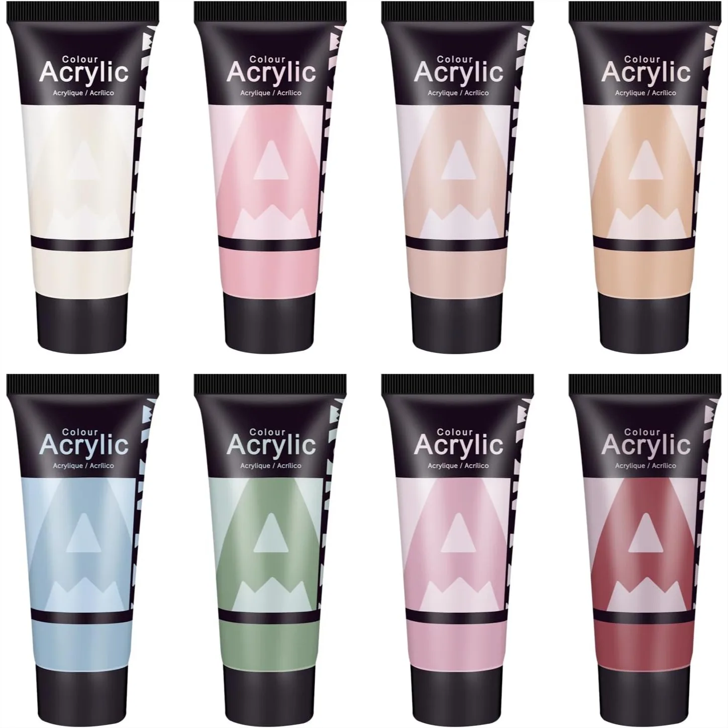 Morandi Acrylic Paint Set 8 Muted Colors 0.71 Fl Oz Tubes for Canvas Painting DIY Crafts Home Decor Wall Art
Morandi Acrylic Paint Set 8 Muted Colors 0.71 Fl Oz Tubes for Canvas Painting DIY Crafts Home Decor Wall Art