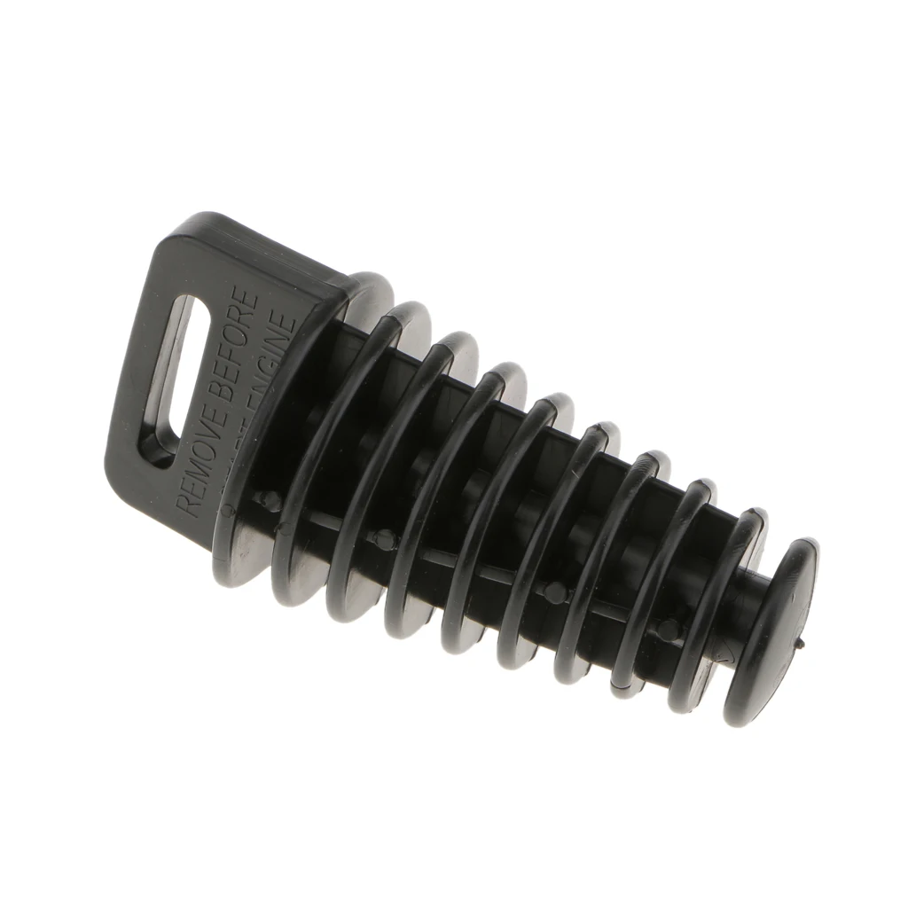 Plastic 4 Stroke Muffler Wash Plug Black Tail Pipe Protector Universal Exhaust Pipe Washer for Motorbike Cleaning
Plastic 4 Stroke Muffler Wash Plug Black Tail Pipe Protector Universal Exhaust Pipe Washer for Motorbike Cleaning