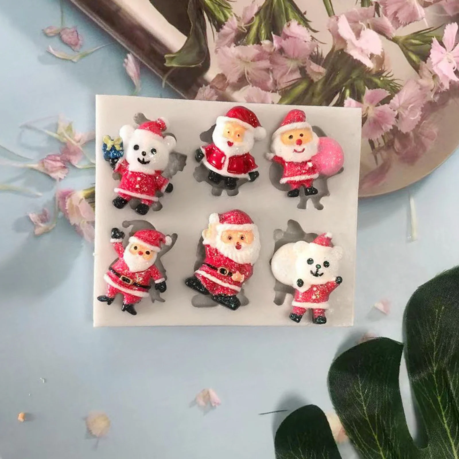 1Pcs Christmas Fondant Mold White Silicone Creative Cake DIY Baking Tool Chocolate Cookie Biscuit Mold Cake Baking Mould
1Pcs Christmas Fondant Mold White Silicone Creative Cake DIY Baking Tool Chocolate Cookie Biscuit Mold Cake Baking Mould