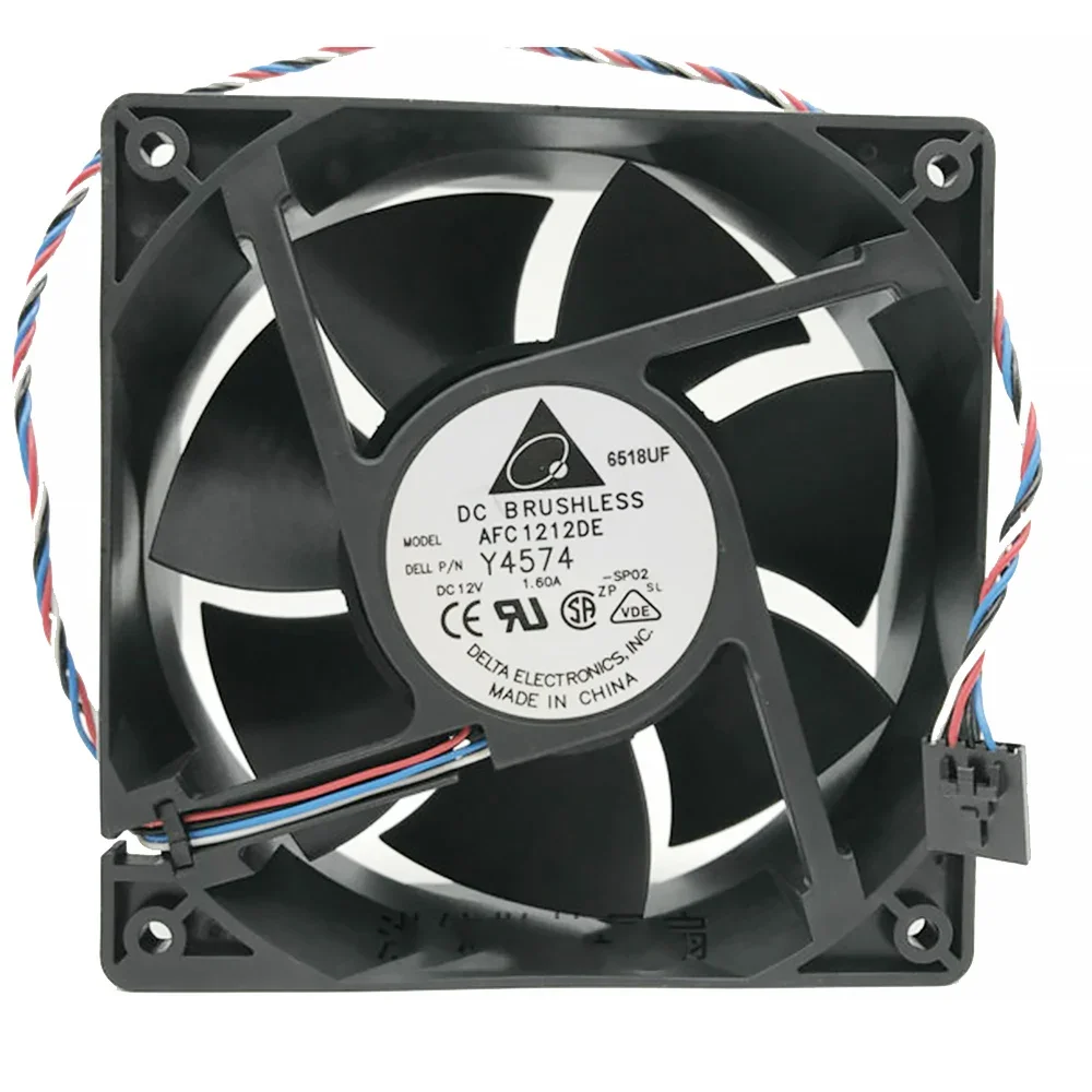 FOR Delta AFC1212DE 12038 12cm 120mm DC 12V 1.6A 12cm cooling fan 120*120*38mm
FOR Delta AFC1212DE 12038 12cm 120mm DC 12V 1.6A 12cm cooling fan 120*120*38mm