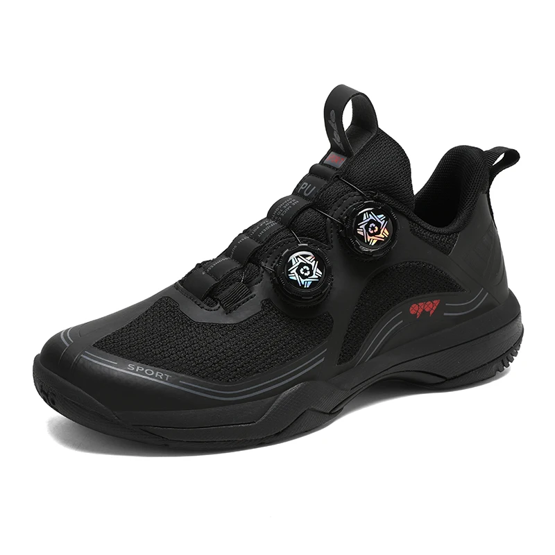 Men's and Women's Quick-Lacing Badminton Trainers: Comfortable, Versatile and Durable Mesh Upper Ventilated Table Tennis Shoes
Men's and Women's Quick-Lacing Badminton Trainers: Comfortable, Versatile and Durable Mesh Upper Ventilated Table Tennis Shoes