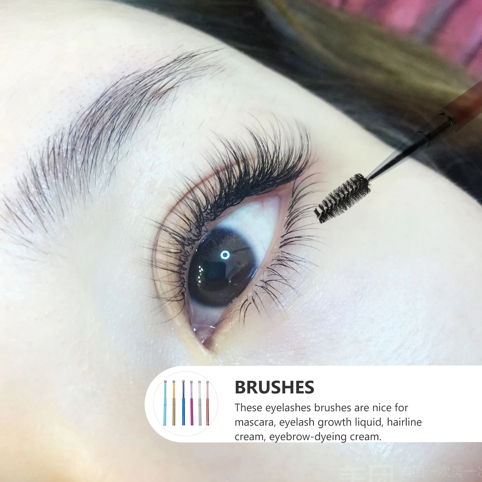 6 Pcs Eyelash Curl Comb Brush Brushes Eyebrow Applicator Rhinestones Makeup Accessories Travel for Eyelashes Mascara
6 Pcs Eyelash Curl Comb Brush Brushes Eyebrow Applicator Rhinestones Makeup Accessories Travel for Eyelashes Mascara