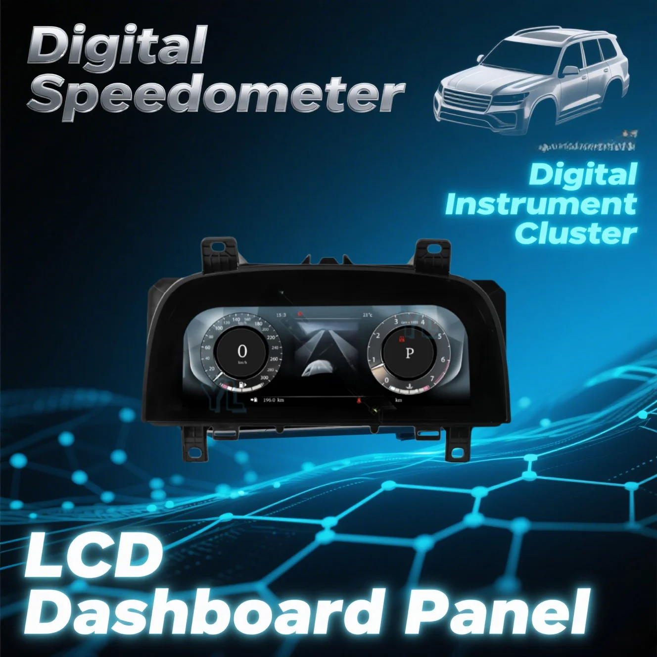 YLL For Land Rover Discovery 3/4/5 Range Rover Vogue L405 Sport L494 Evoque Car Digital Cluster LCD Dashboard Auto Speedometer
YLL For Land Rover Discovery 3/4/5 Range Rover Vogue L405 Sport L494 Evoque Car Digital Cluster LCD Dashboard Auto Speedometer