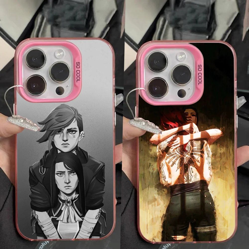 Caitlyn Vi CaitVi A-Arcane Phone Case For iPhone 16,15,14,13,12,11,Pro,Max,Plus,Mini,XS Anti Fall Pink Matte Hard Bumper
Caitlyn Vi CaitVi A-Arcane Phone Case For iPhone 16,15,14,13,12,11,Pro,Max,Plus,Mini,XS Anti Fall Pink Matte Hard Bumper
