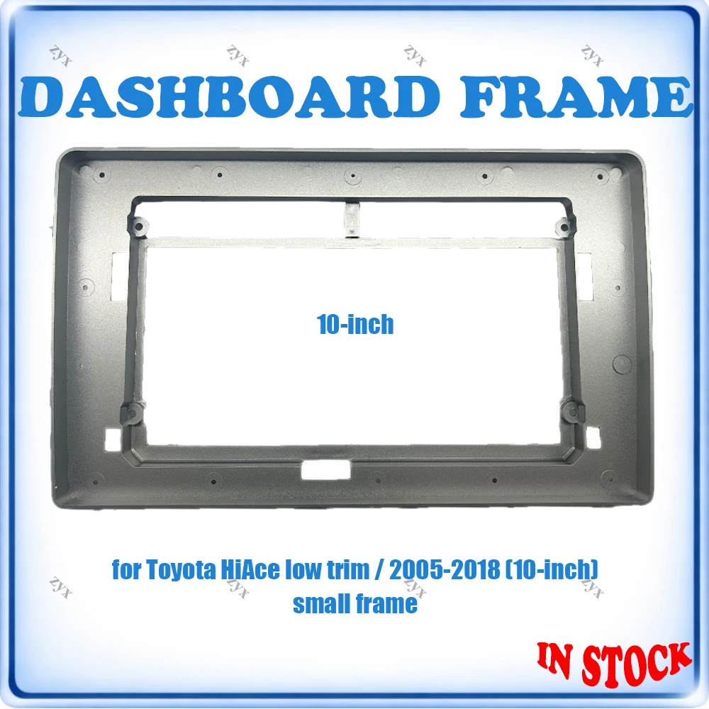 Car Radio Small Fascia Frame For Toyota HiAce Low Trim 2005-2018 10 inch Wiring Harness Power Cable Plug & Play No Cutting
Car Radio Small Fascia Frame For Toyota HiAce Low Trim 2005-2018 10 inch Wiring Harness Power Cable Plug & Play No Cutting