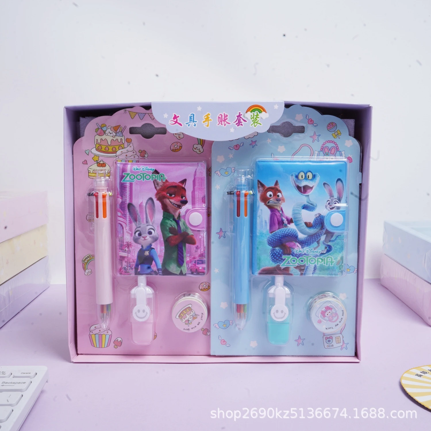 New model "Zootopia" - Creative Bestseller Stationery Set - Cute Judy Multi-functional Marker, Notebook Set
New model "Zootopia" - Creative Bestseller Stationery Set - Cute Judy Multi-functional Marker, Notebook Set