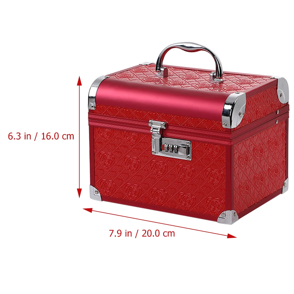 Jewelry Storage Box PU Aluminum Alloy Wood Flannel Lined Code Lock Secure Display Case Dust Scratch Protection For
Jewelry Storage Box PU Aluminum Alloy Wood Flannel Lined Code Lock Secure Display Case Dust Scratch Protection For