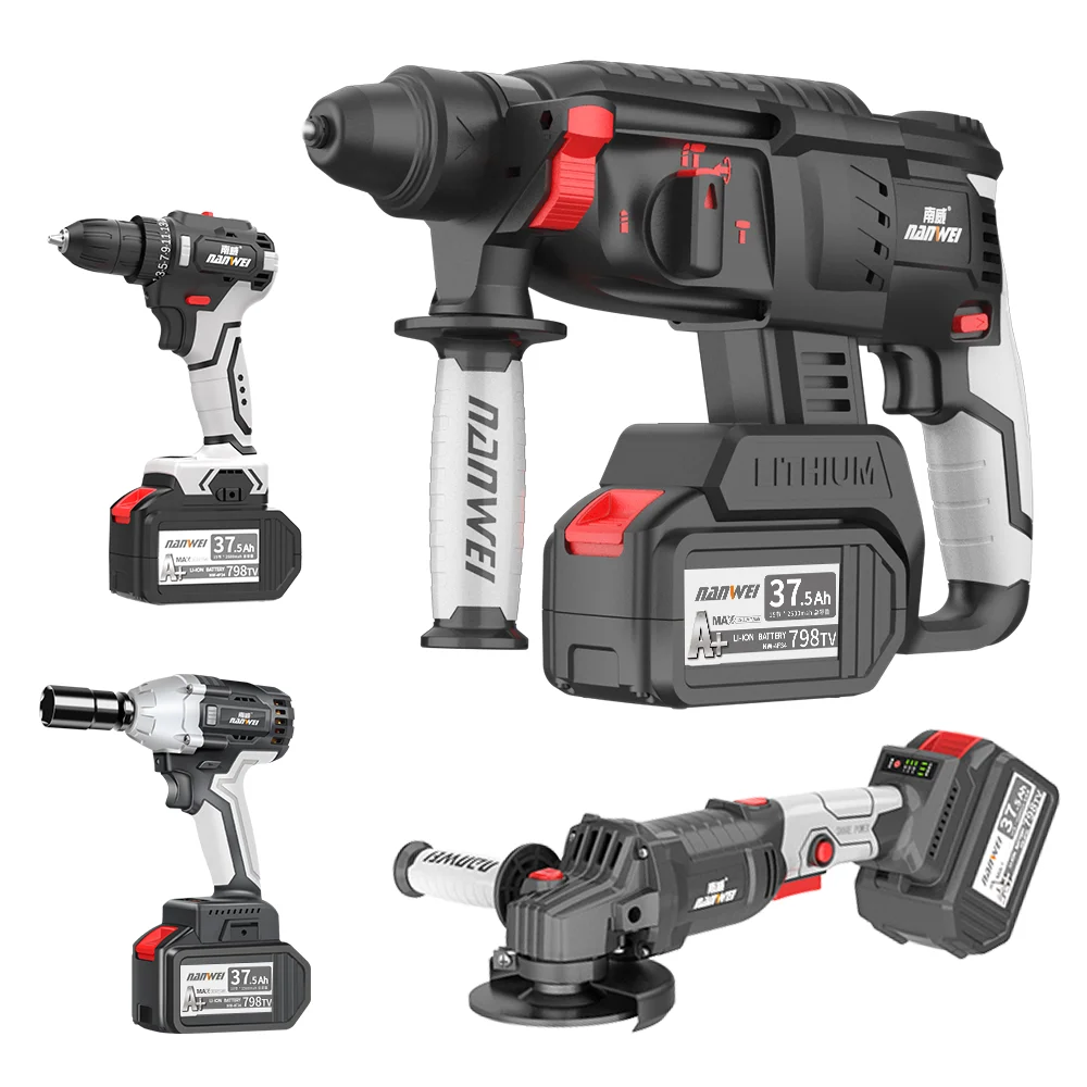 NANWEI Ultra-low-cheap Super Electric Tool Bag 3/4 Pieces Electric Drill/Wrench/Harmer/Angle Grinder
NANWEI Ultra-low-cheap Super Electric Tool Bag 3/4 Pieces Electric Drill/Wrench/Harmer/Angle Grinder