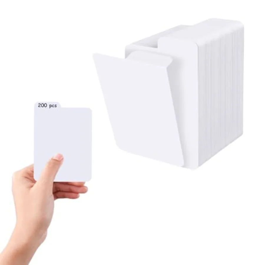 Trading Card Dividers White 200PCS Paper Cards Divider Organizer for Standard Baseball/MTG/TCG/Sports/Game Cards Paper Separato
Trading Card Dividers White 200PCS Paper Cards Divider Organizer for Standard Baseball/MTG/TCG/Sports/Game Cards Paper Separato
