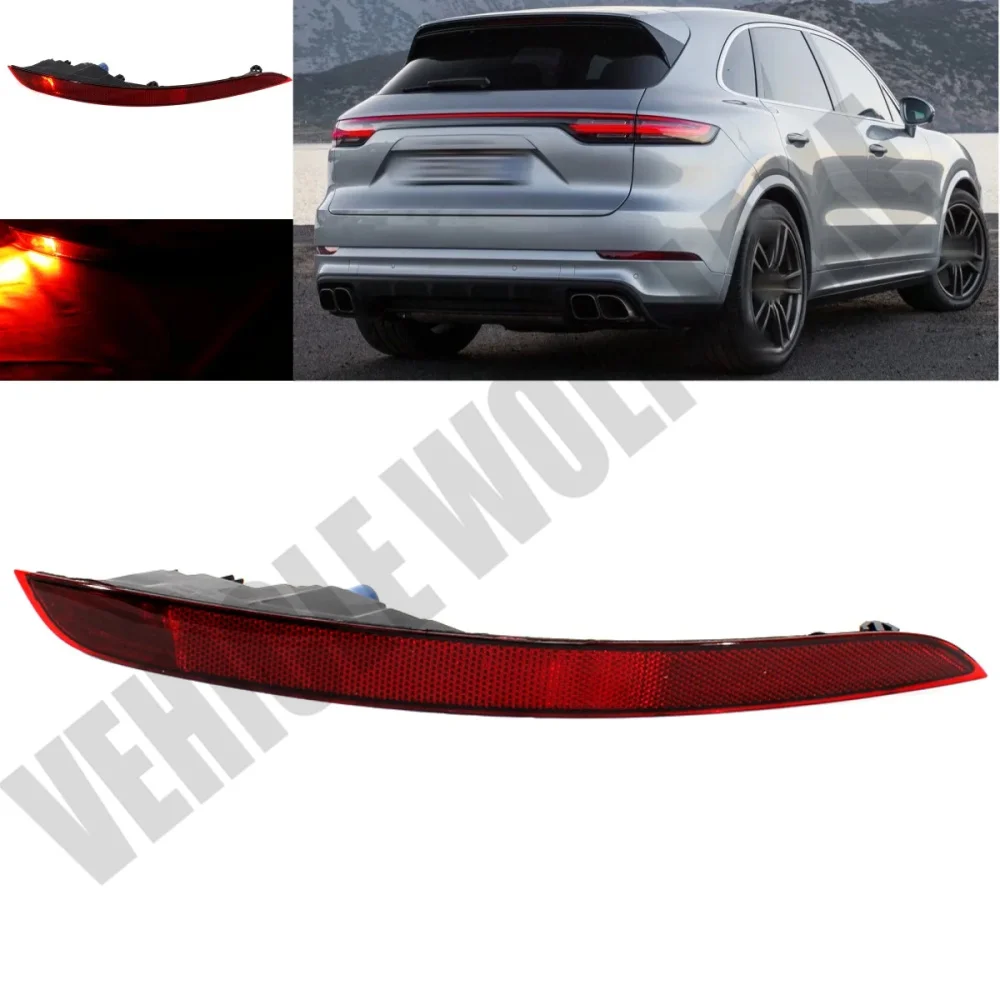 Для Porsche Cayenne 2018 2019 2020 2021 2022 2023, отражатель заднего бампера с правой стороны, Аксессуары для автомобилей 9Y0945726
Для Porsche Cayenne 2018 2019 2020 2021 2022 2023, отражатель заднего бампера с правой стороны, Аксессуары для автомобилей 9Y0945726