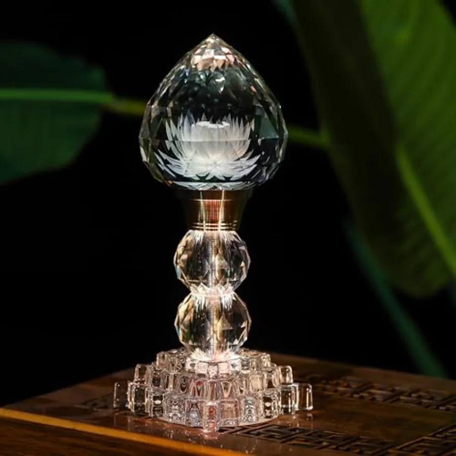 LED Crystal Lotus Flower Lamp USB Powered Buddha Light for Worship Prayer and Display Lotus Flower Light for Bedroom Buddhist S
LED Crystal Lotus Flower Lamp USB Powered Buddha Light for Worship Prayer and Display Lotus Flower Light for Bedroom Buddhist S