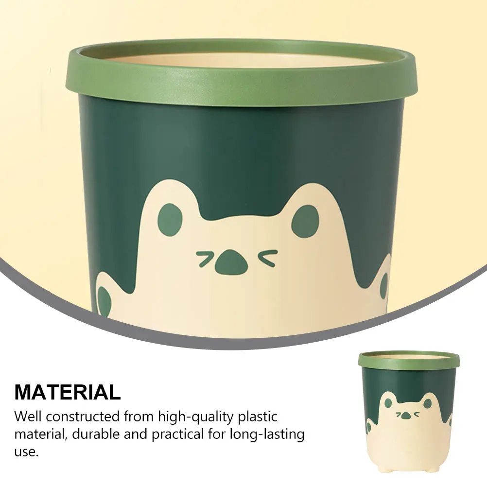 1pc Creative Cartoon Trash Can for Home Kitchen Office Plastic Waste Bin Uncovered Garbage Container Household
1pc Creative Cartoon Trash Can for Home Kitchen Office Plastic Waste Bin Uncovered Garbage Container Household