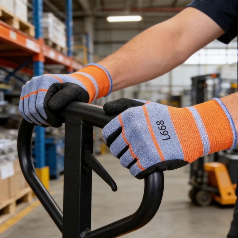 Different Types of Labor Protection Gloves Thin Breathable Anti-slip Latex Frosted Gloves Security Protection Work Gloves Men
Different Types of Labor Protection Gloves Thin Breathable Anti-slip Latex Frosted Gloves Security Protection Work Gloves Men