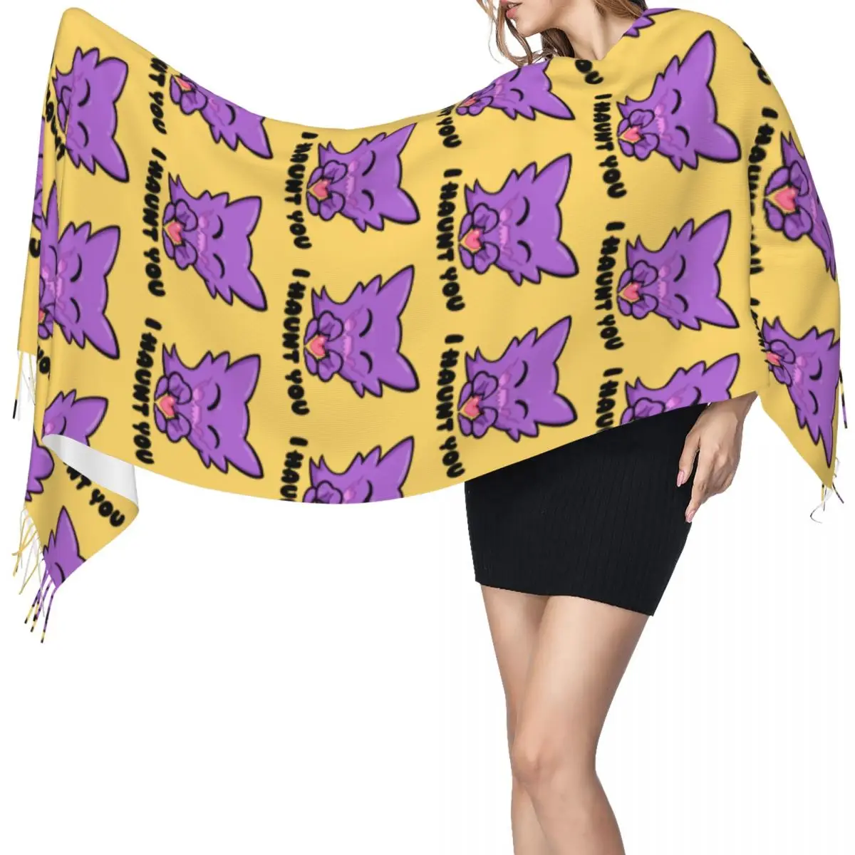 Haunter I Haunt You шарф с кисточками, женские мягкие теплые шали и накидки, длинная осенне-зимняя шаль
Haunter I Haunt You шарф с кисточками, женские мягкие теплые шали и накидки, длинная осенне-зимняя шаль