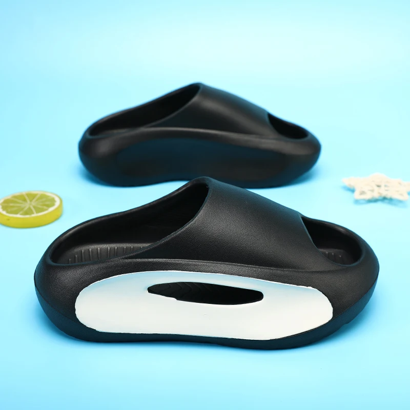 Детские летние тапочки, нескользящие оригинальные сандалии из ЭВА, детские домашние шлепанцы для спальни, однотонные мужские и женские пляжные высококачественные дизайны из ЭВА 
Детские летние тапочки, нескользящие оригинальные сандалии из ЭВА, детские домашние шлепанцы для спальни, однотонные мужские и женские пляжные высококачественные дизайны из ЭВА