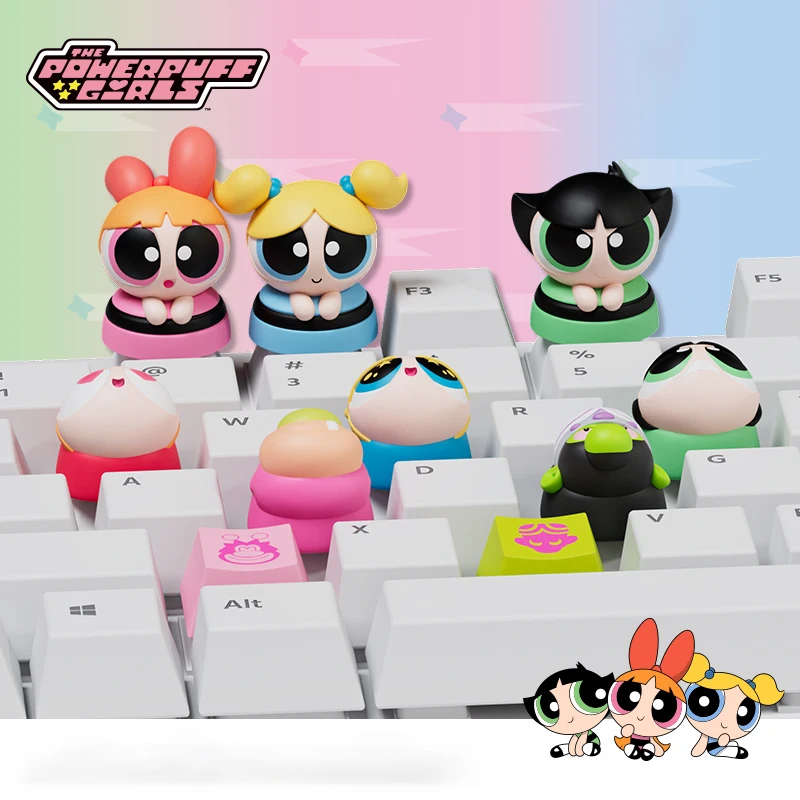 The Powerpuff Girls Fingertip Keycap Blind Box - Cute Children's Toy Anime Accessories Flower Bubble Hair Design Birthday Gift
The Powerpuff Girls Fingertip Keycap Blind Box - Cute Children's Toy Anime Accessories Flower Bubble Hair Design Birthday Gift