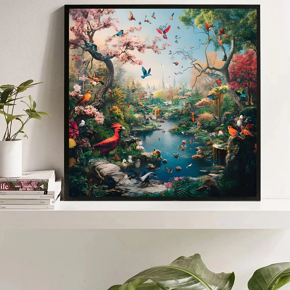 Birds Singing and Flowers Fragrant 500 PCS Jigsaw Puzzles Challenging Family Activity Games for Gameroom Bedroom Livingroom Gift
Birds Singing and Flowers Fragrant 500 PCS Jigsaw Puzzles Challenging Family Activity Games for Gameroom Bedroom Livingroom Gift