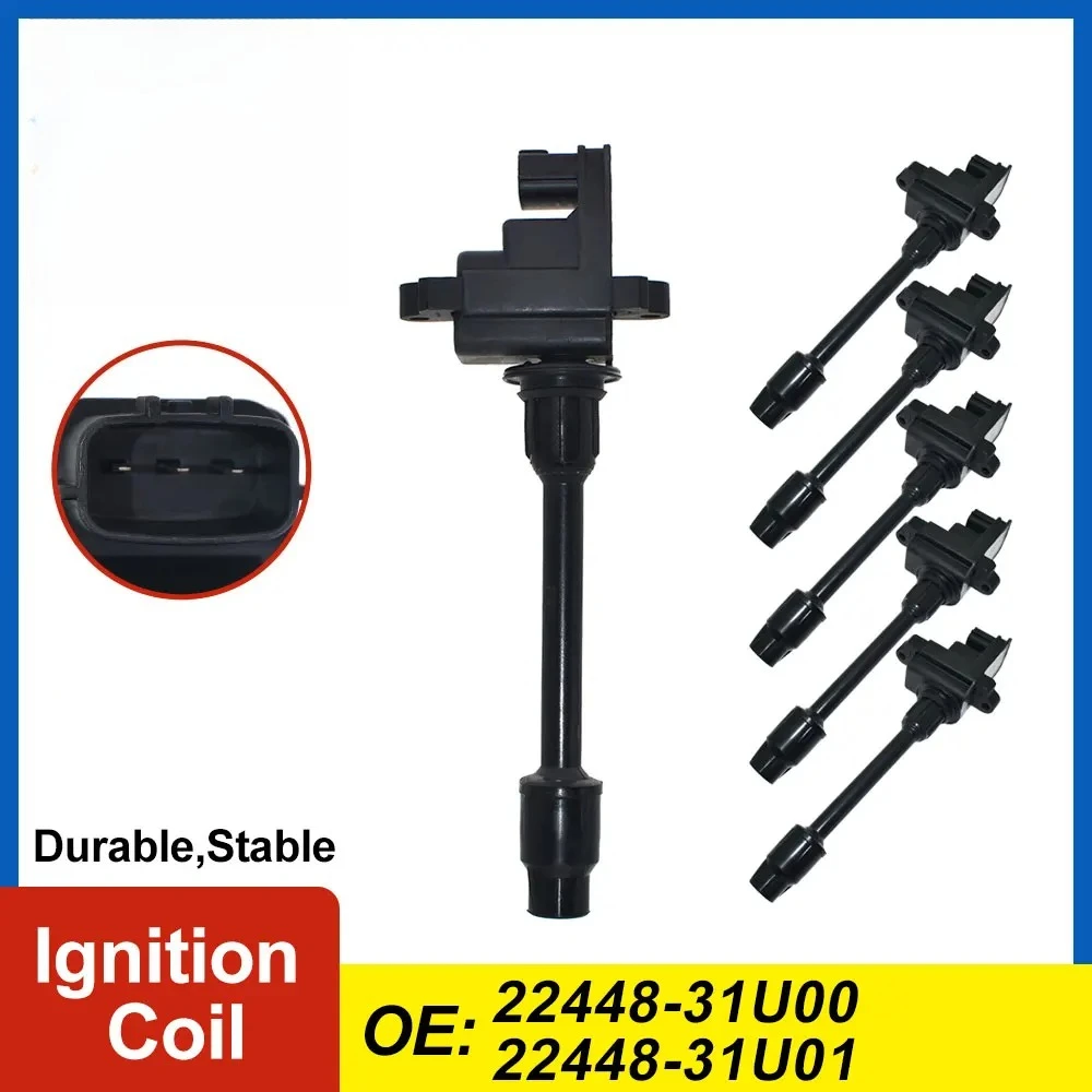 Ignition Coil 22448-31U00 22448-31U01 22448-31U06 1/6PCS For Infiniti I30 Nissan Maxima QX II A33 III A32 Auto Parts
Ignition Coil 22448-31U00 22448-31U01 22448-31U06 1/6PCS For Infiniti I30 Nissan Maxima QX II A33 III A32 Auto Parts
