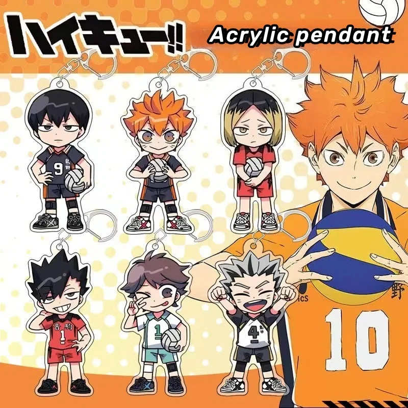 Новый Haikyuu Hinata Shoyo Kuroo Tetsurou Oikawa Tooru мультфильм милый акриловый брелок с персонажем школьная сумка украшение кулон подарок
Новый Haikyuu Hinata Shoyo Kuroo Tetsurou Oikawa Tooru мультфильм милый акриловый брелок с персонажем школьная сумка украшение кулон подарок