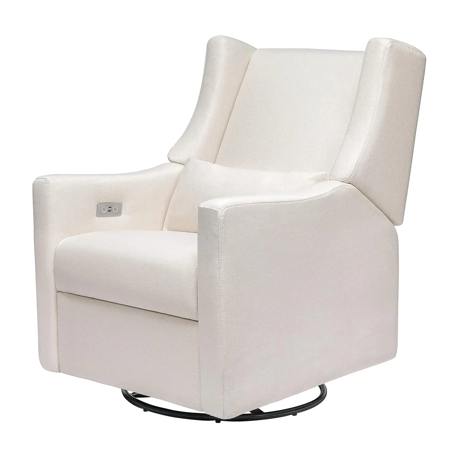 Electronic Power Recliner and Swivel Glider with USB Port in Performance Cream Eco-Weave, Water Repellent
Electronic Power Recliner and Swivel Glider with USB Port in Performance Cream Eco-Weave, Water Repellent