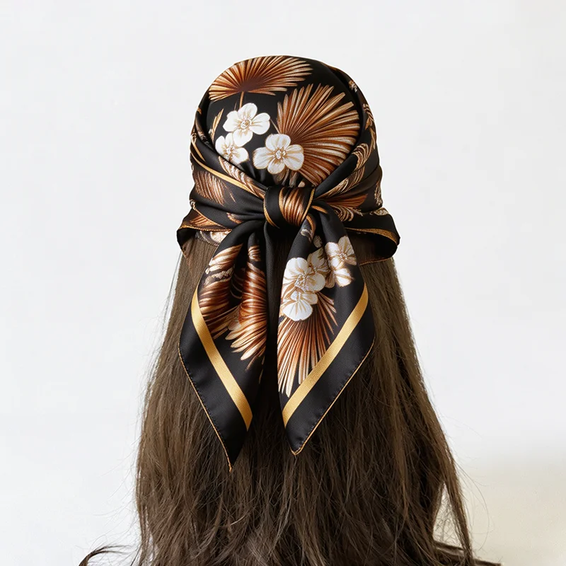 Luxury Scarf Turban Hijab Print Women's Headscarf Fashion Shawl Neckerchief Bandana Handkerchief Windproof Square Headband Wraps
Luxury Scarf Turban Hijab Print Women's Headscarf Fashion Shawl Neckerchief Bandana Handkerchief Windproof Square Headband Wraps