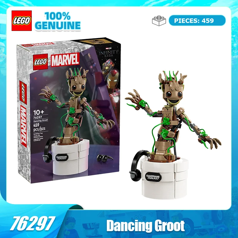 Строительные блоки Lego 76297 Dancing Groot, строительные блоки для мальчиков и девочек, детские игрушки, рождественские подарки
Строительные блоки Lego 76297 Dancing Groot, строительные блоки для мальчиков и девочек, детские игрушки, рождественские подарки