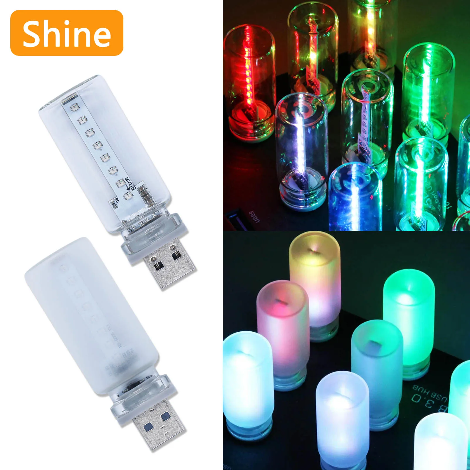 LED Frosted Glass USB Touch Light Bulb 5V Switchable Mode Ambient Light LED Holiday Outdoor Decoration Light Bulb Accessories 
LED Frosted Glass USB Touch Light Bulb 5V Switchable Mode Ambient Light LED Holiday Outdoor Decoration Light Bulb Accessories