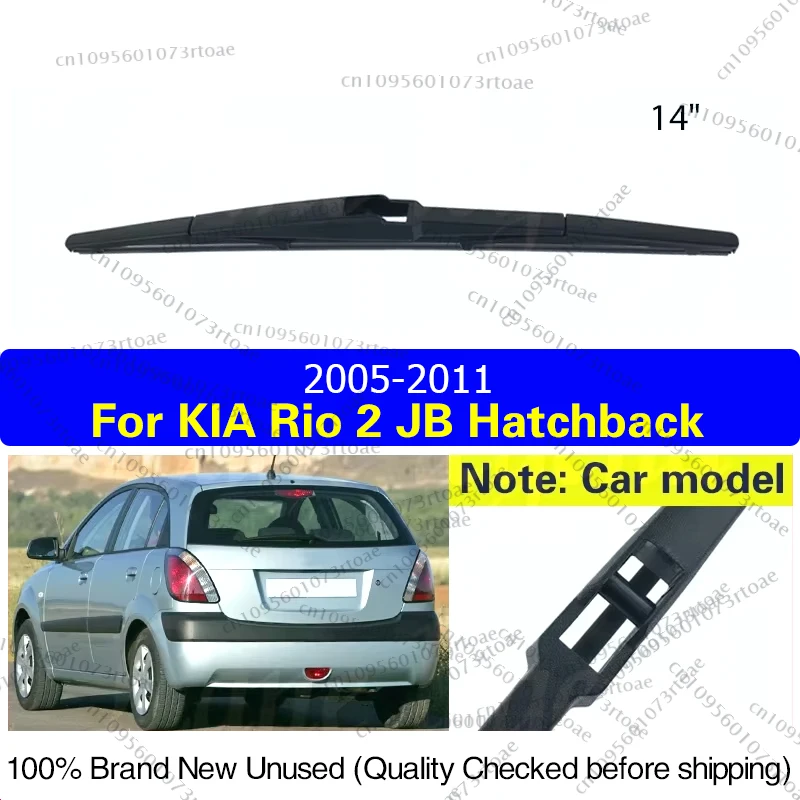 14" Car Rear Windshield Windscreen Washer Wiper Blade For Kia Rio 2 JB Hatchback 2005-2011 2010 2009 Car Accessories Accsesories
14" Car Rear Windshield Windscreen Washer Wiper Blade For Kia Rio 2 JB Hatchback 2005-2011 2010 2009 Car Accessories Accsesories