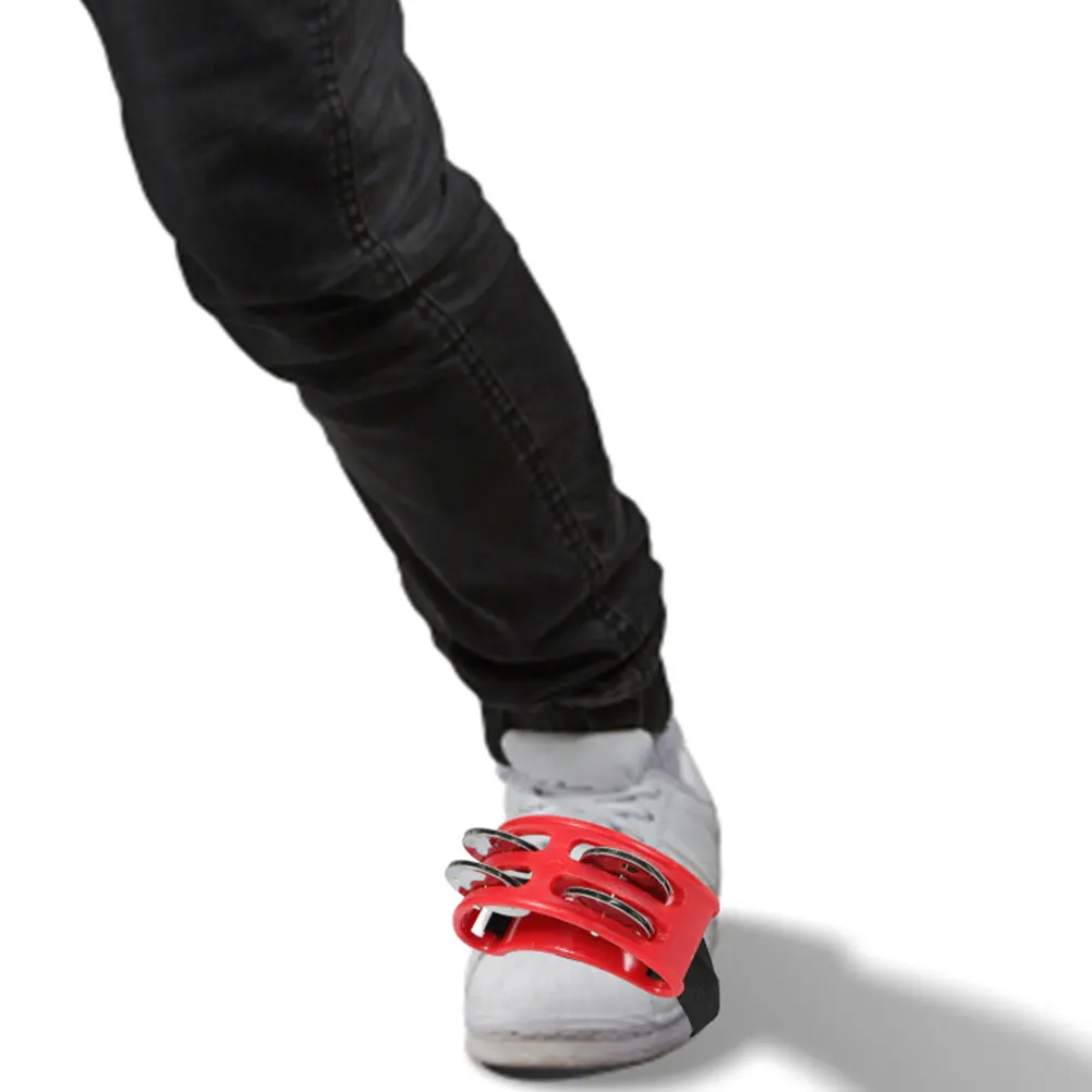 2Pcs Foot Rattle Bells Musical Instrument Tambourine Red ABS Adult Percussion Shaker Rhythm Bell Foot Tambourine Prop
2Pcs Foot Rattle Bells Musical Instrument Tambourine Red ABS Adult Percussion Shaker Rhythm Bell Foot Tambourine Prop