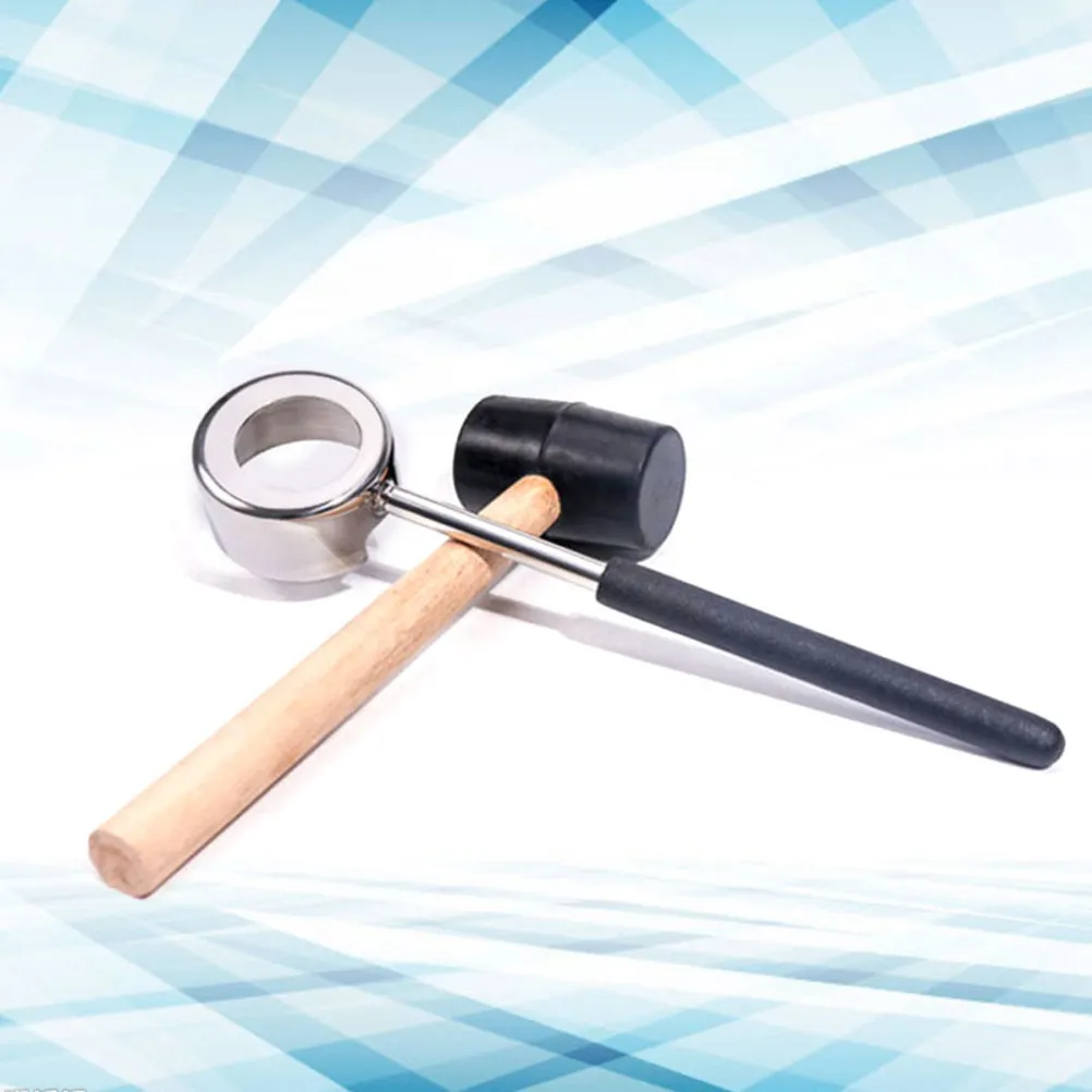 Coconut Opener Tool Set Food Grade Stainless Steel Opener Wooden Mallet Easiest Safe Young Coconut Opening Tool
Coconut Opener Tool Set Food Grade Stainless Steel Opener Wooden Mallet Easiest Safe Young Coconut Opening Tool