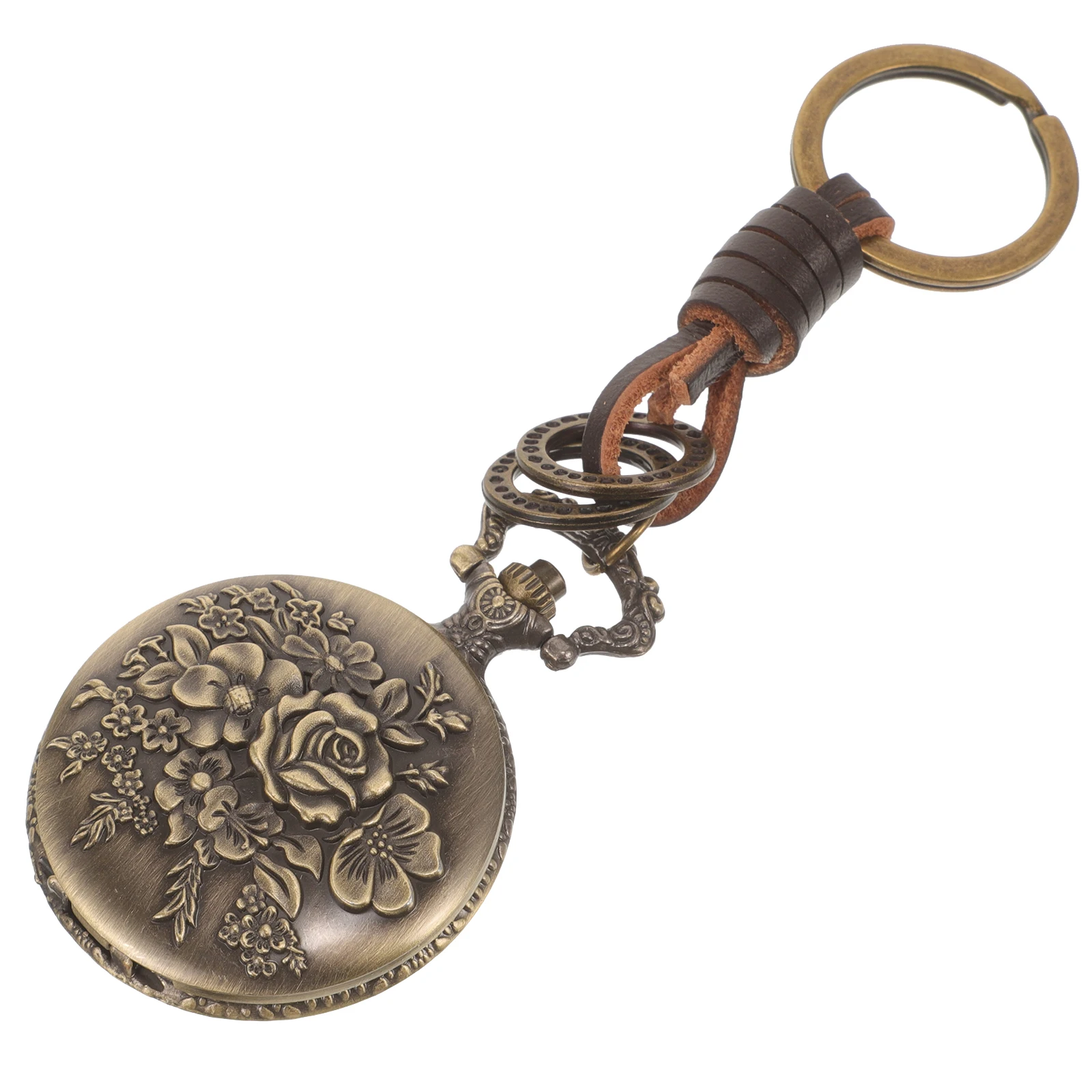 Retro Pocket Watch Keychain Holder for Men Vintage Pendant Rose Watches Mens Ring Man
Retro Pocket Watch Keychain Holder for Men Vintage Pendant Rose Watches Mens Ring Man