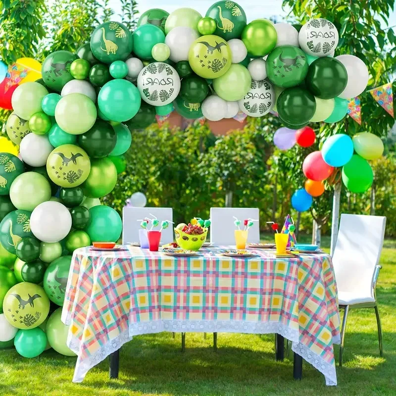 For Zoo opening dinosaur print balloon set activity background wall decorative balloon chain scene props 
For Zoo opening dinosaur print balloon set activity background wall decorative balloon chain scene props