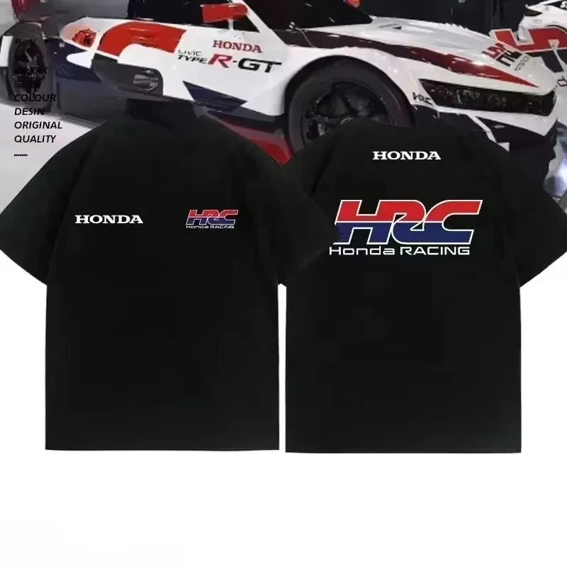 Высококачественный хлопковый мотоцикл для отдыха с мужским и женским графическим принтом HRC Honda Racing, новинка лета 2025 г.
Высококачественный хлопковый мотоцикл для отдыха с мужским и женским графическим принтом HRC Honda Racing, новинка лета 2025 г.