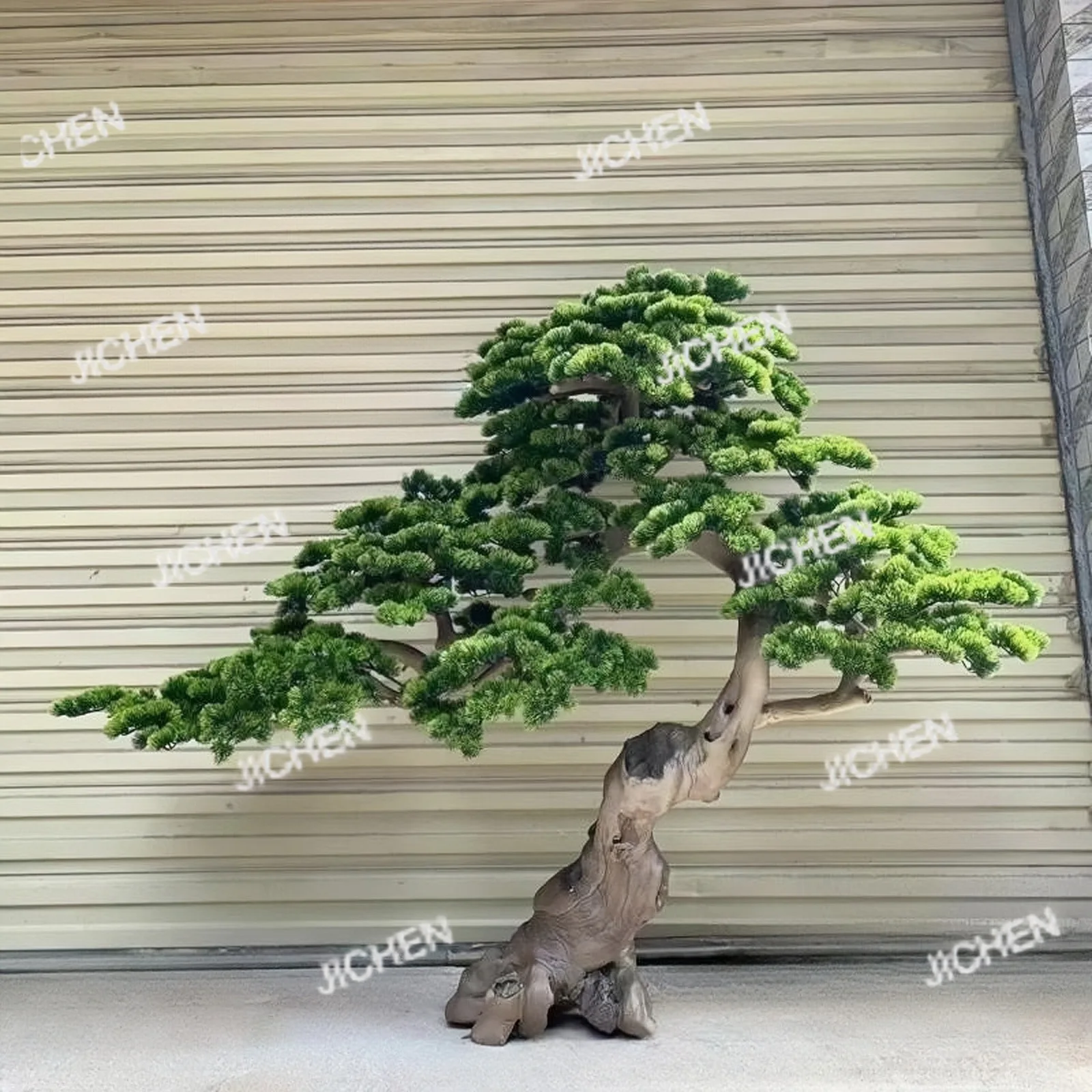 Simple wind simulation pine tree Chinese club exhibition hall decoration soft decoration simulation tree ornament
Simple wind simulation pine tree Chinese club exhibition hall decoration soft decoration simulation tree ornament
