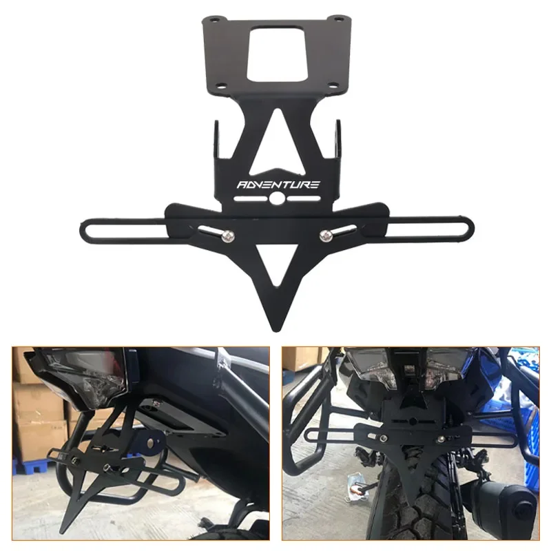 Motorcycle Accessories Rear License Plate Holder Bracket Mount For 390 790 890 ADV Adventure R 2021-2023
Motorcycle Accessories Rear License Plate Holder Bracket Mount For 390 790 890 ADV Adventure R 2021-2023