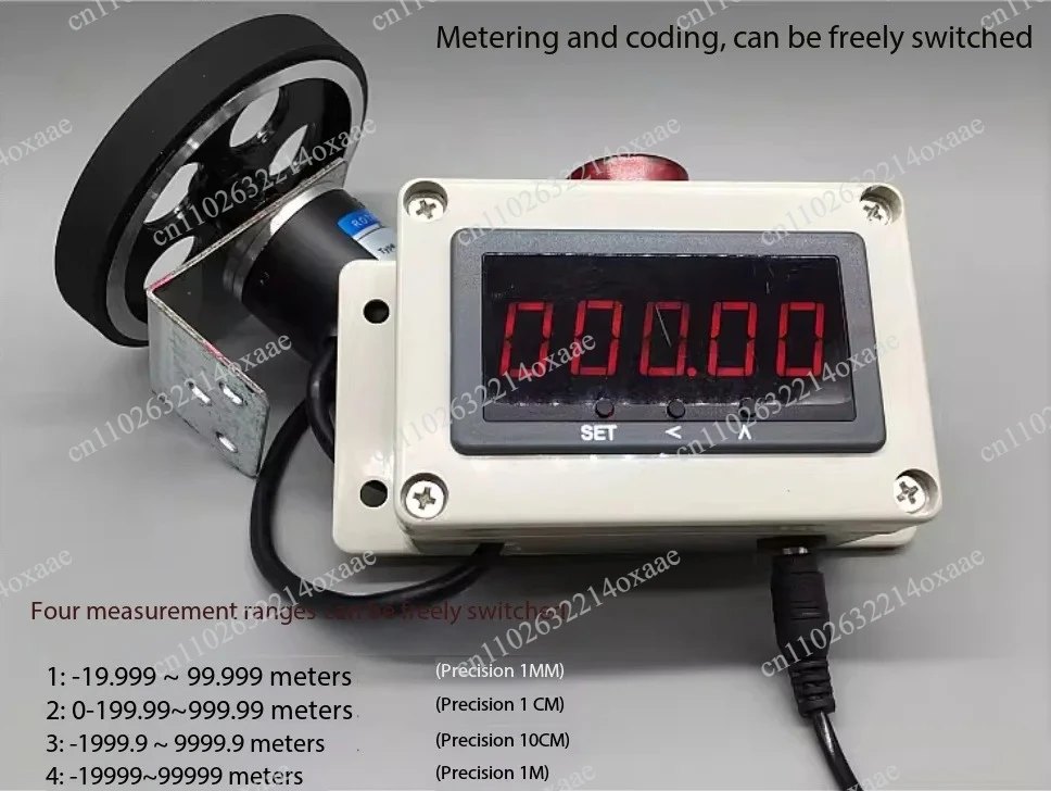 Digital SCN-P62 Length Measuring Roller Meter with Electronic Display, 12V/24V/220V Automatic Testing Equipment for Cables
Digital SCN-P62 Length Measuring Roller Meter with Electronic Display, 12V/24V/220V Automatic Testing Equipment for Cables