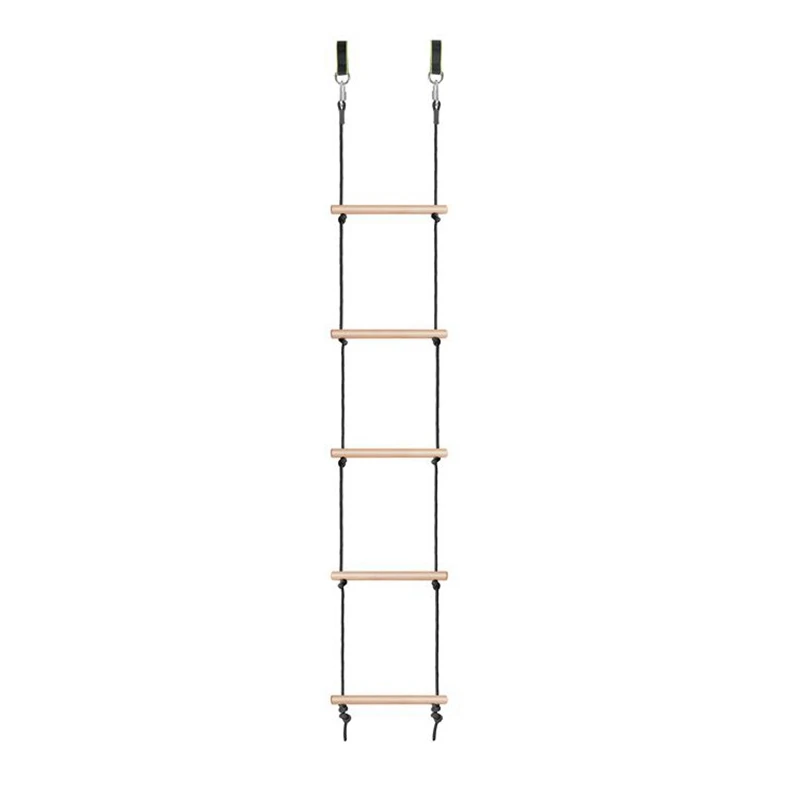 5 Rungs Rope Ladder Kids&Adults Climbing Game Funny Game Toys for Swing Accessories Tree House Playground Play Set,Black
5 Rungs Rope Ladder Kids&Adults Climbing Game Funny Game Toys for Swing Accessories Tree House Playground Play Set,Black