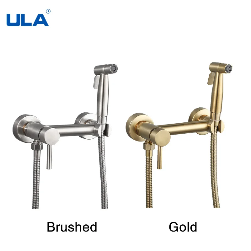 ULA Brass Shower Bidet Faucet Toilet Mixer Muslim Shower Ducha Higienica Cold&Hot Water Mixer Crane Round Portable Sprayer
ULA Brass Shower Bidet Faucet Toilet Mixer Muslim Shower Ducha Higienica Cold&Hot Water Mixer Crane Round Portable Sprayer