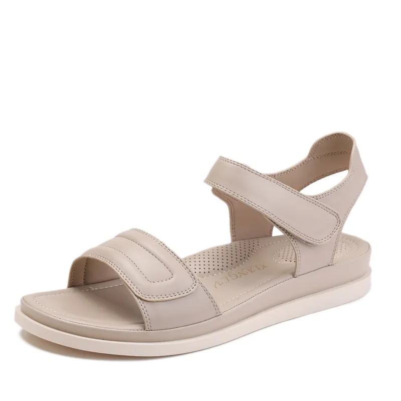 Women shoes 2025 Summer New style elegant casual flat thick sole soft sole comfortable Women's sandals
Women shoes 2025 Summer New style elegant casual flat thick sole soft sole comfortable Women's sandals