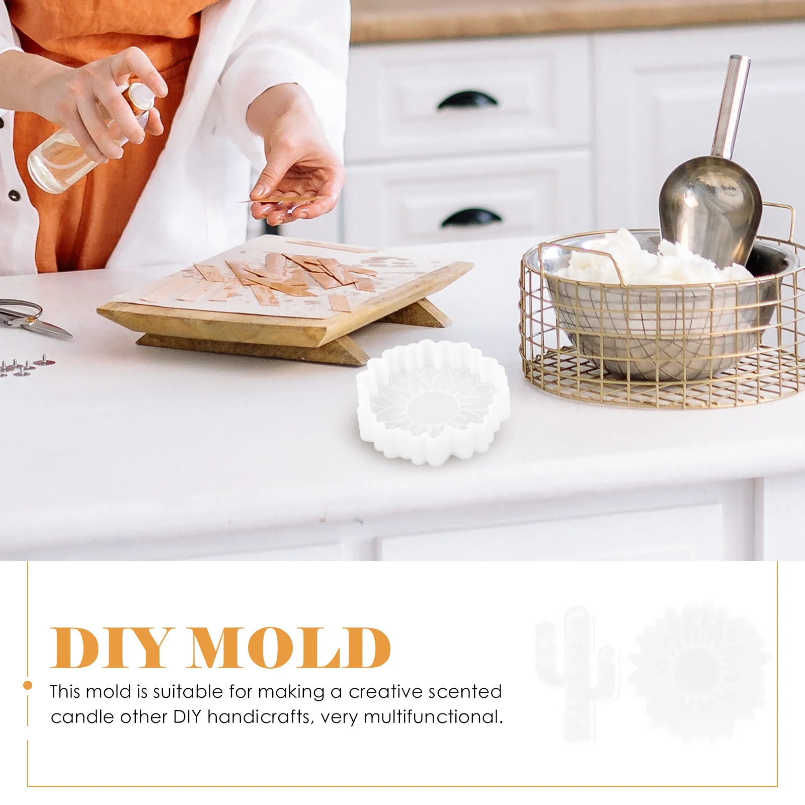 2Pcs Silicone Plant Shaped Molds DIY Wax Molds for Making Creative Handcrafts Easy Clean Durable Gift
2Pcs Silicone Plant Shaped Molds DIY Wax Molds for Making Creative Handcrafts Easy Clean Durable Gift