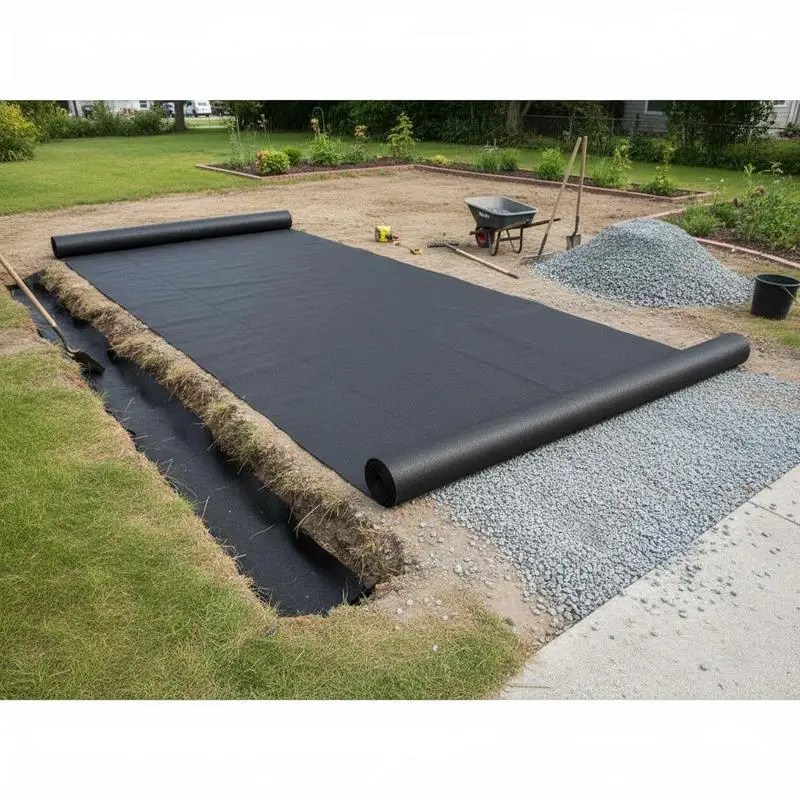 Geotextile Membrane 3x100FT For French Drains Landscaping Ground Cover, 4OZ Heavy Duty Weed Barrier Non Woven Landscape Underlayment Filter Fabric
Geotextile Membrane 3x100FT For French Drains Landscaping Ground Cover, 4OZ Heavy Duty Weed Barrier Non Woven Landscape Underlayment Filter Fabric