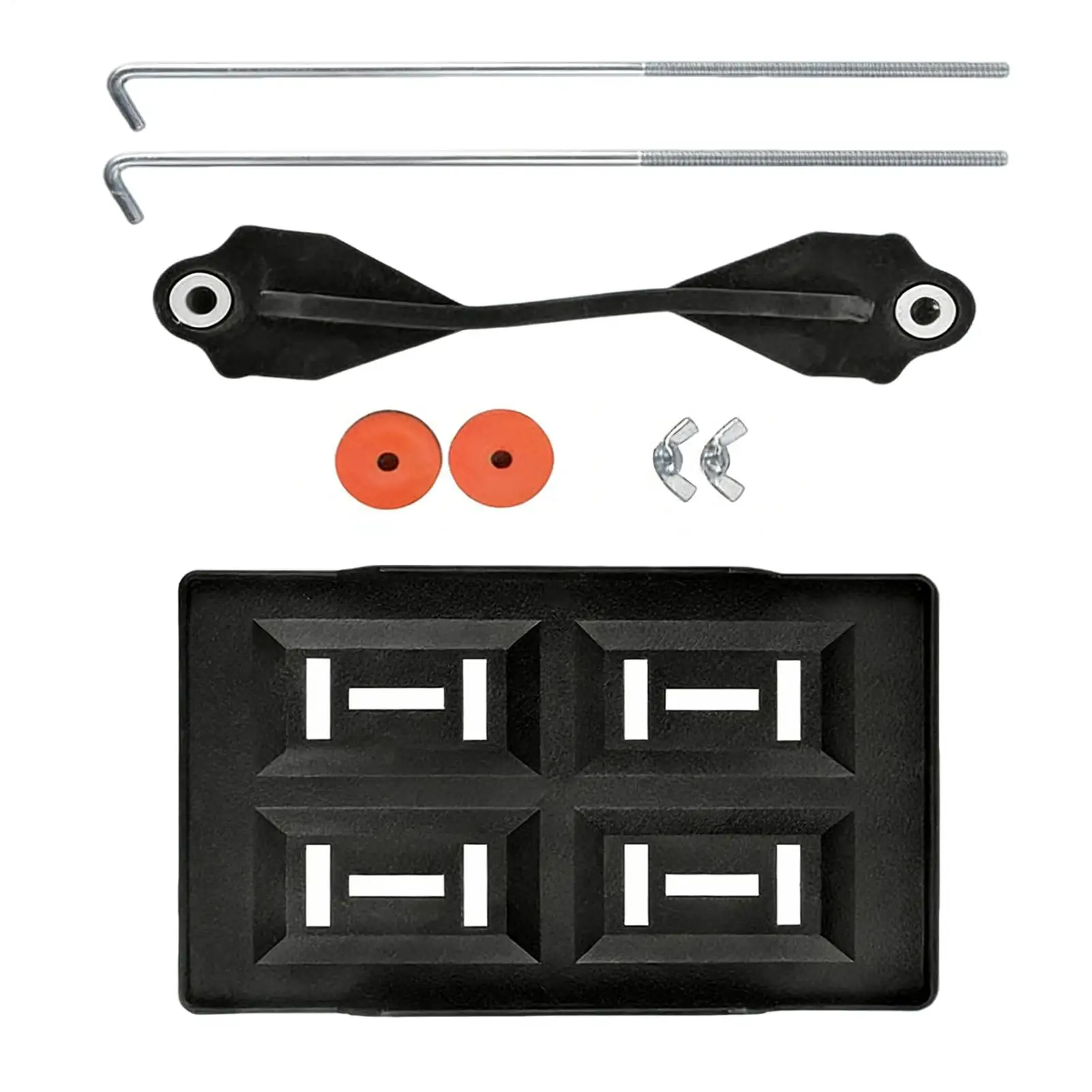 Battery Tray Holder Adjustable Holder Battery Hold Down Tray Bracket For Automotive Truck Trailer RV Boat Marine
Battery Tray Holder Adjustable Holder Battery Hold Down Tray Bracket For Automotive Truck Trailer RV Boat Marine