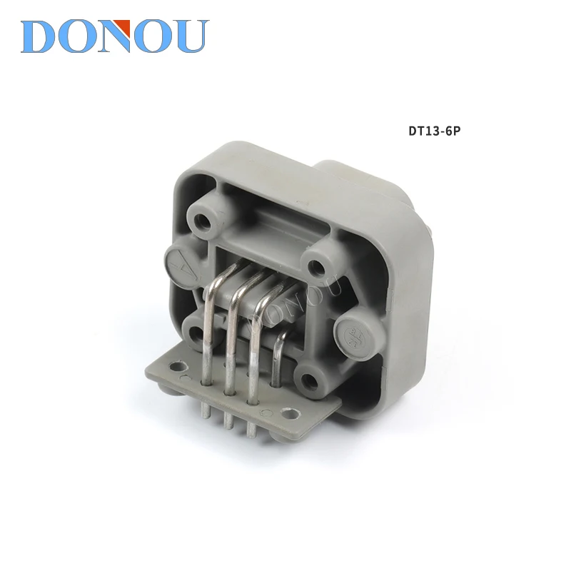 DT13-6P Automotive waterproof connector PCB bent pin Car circuit board pin holder male end harness connector
DT13-6P Automotive waterproof connector PCB bent pin Car circuit board pin holder male end harness connector
