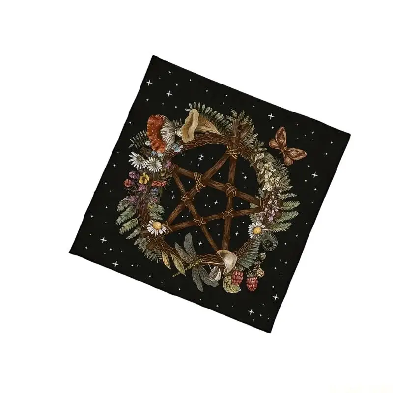 M5TC Tarots Tablecloth Divinations Tapestry Star Plant Pattern Astrology Tablecloth
M5TC Tarots Tablecloth Divinations Tapestry Star Plant Pattern Astrology Tablecloth