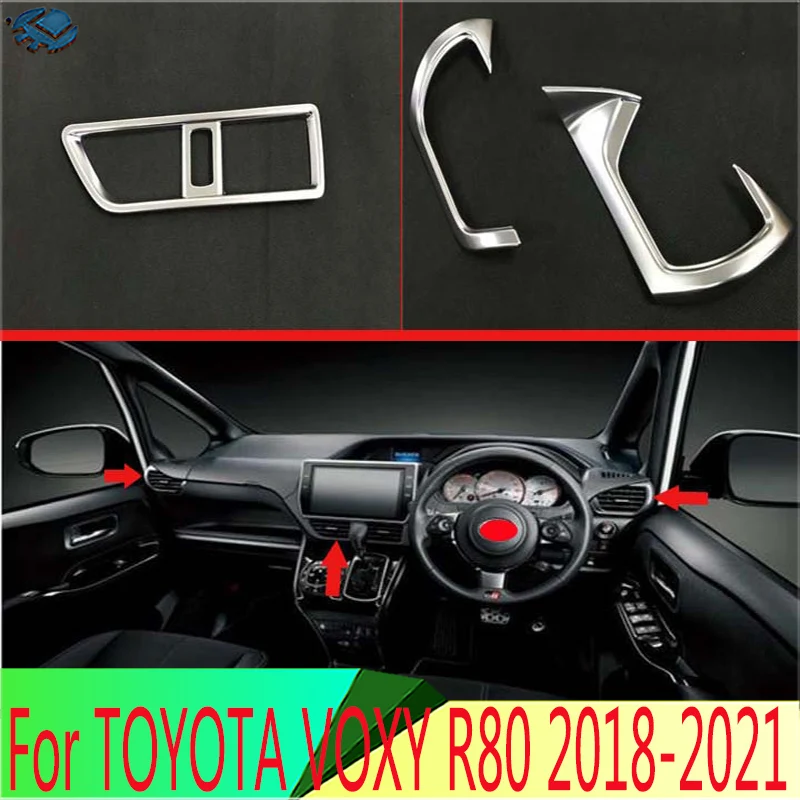 Для TOYOTA VOXY R80 с правым рулем 2018-2021, хромированная матовая крышка из АБС-пластика для вентиляционного отверстия, отделка приборной панели, рамка, литье, гарнир
Для TOYOTA VOXY R80 с правым рулем 2018-2021, хромированная матовая крышка из АБС-пластика для вентиляционного отверстия, отделка приборной панели, рамка, литье, гарнир